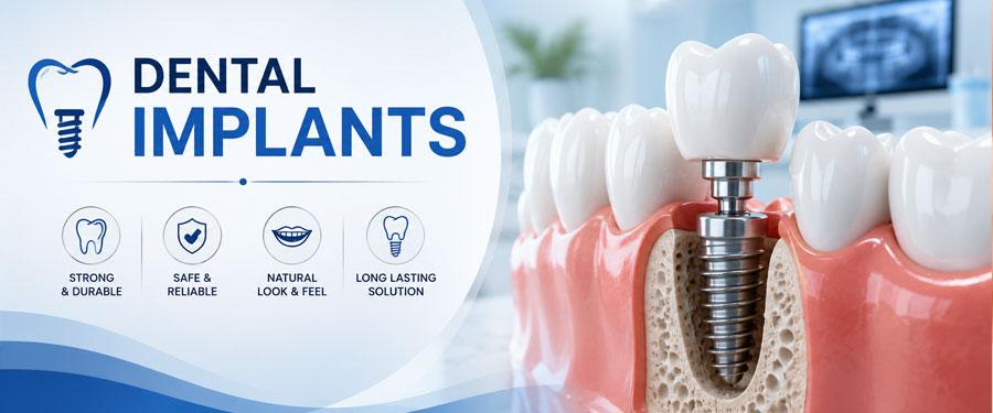 Dental Implants in Dwarka Dental Implants