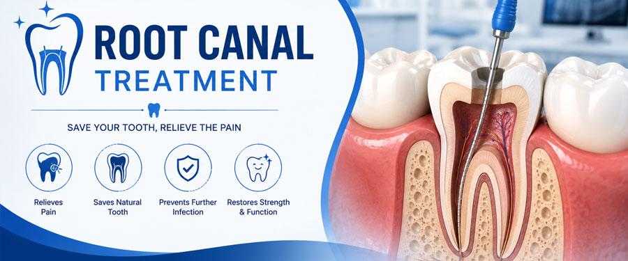 Root Canal Treatment (RCT) in Dwarka Root Canal Treatment