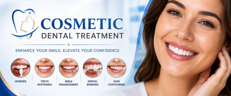 Cosmetic Dental Treatment in Dwarka Cosmetic Dental Treatment